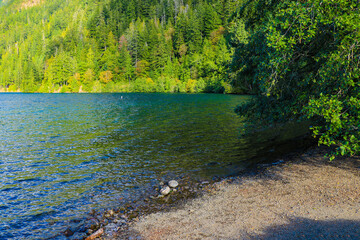 Lake Crescent at Olympic National Park, Washington, USA.