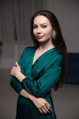 Portrait of a alluring woman