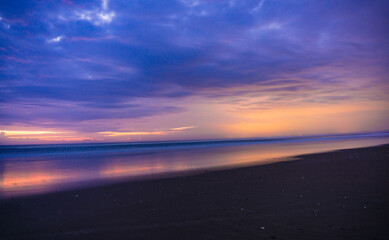 sunrise over the sea