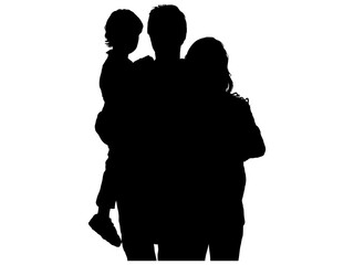 家族シルエット_16