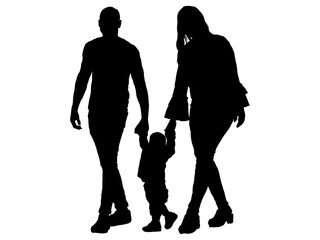 家族シルエット_17