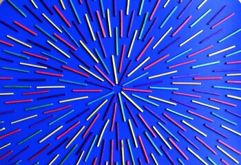 A sun burst match design background. Sunshine. Firework.  Rainbow 