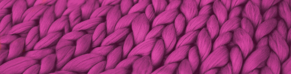 Merino wool handmade knitted large blanket