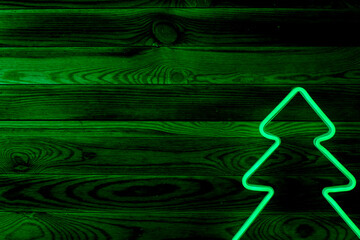 Neon Christmas Tree