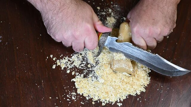 Very satisficing soap carving ASMR  Autonomous sensory meridian response