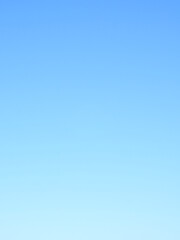 雲なし青空　背景　素材