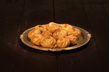 traditional food dumpling momos
