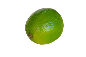 Citrus fresh juicy ripe fruits isolated, lime