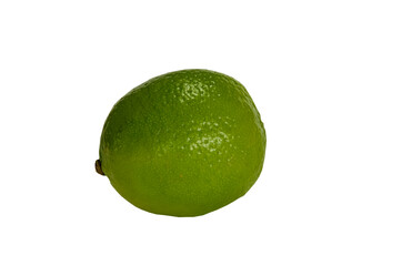 Citrus fresh juicy ripe fruits isolated, lime