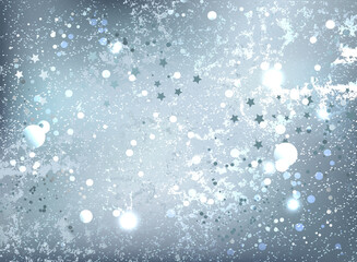 Blue foil background