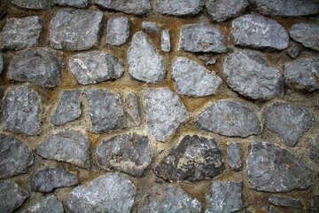 evocative image of wall with stones