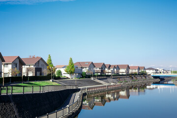 Obraz premium 新築住宅 戸建