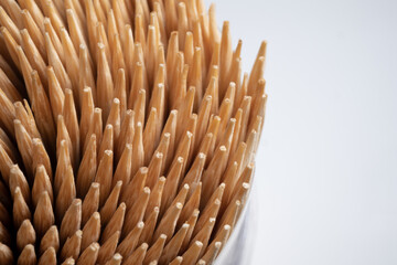 Most toothpicks are made of bamboo