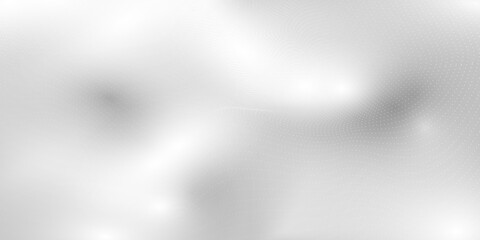 Abstract white pattern and background poster with dynamic triangle. technology Particle Mist network Cyber security Vector illustration.