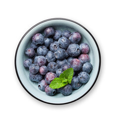 Blueberry in bowl