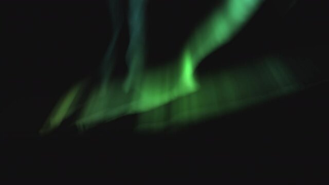 Aurora Northern Lights Green Animation Loop 07