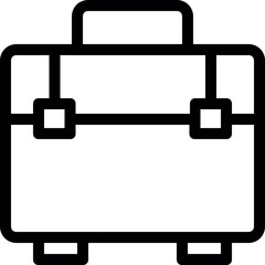 
Briefcase Flat Vector Icon

