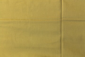 Abstract yellow fabric texture background, blank fabric pattern background