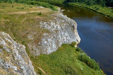 river in the mountains