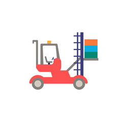 Port Loader icon. Simple element from port collection. Creative Port Loader icon for web design, templates, infographics and more