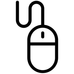
Computer Mouse Vector Icon
