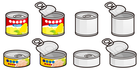 主線ありのカンヅメイラスト2