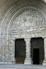 saint-pierre church in beaulieu-sur-dordogne (france)