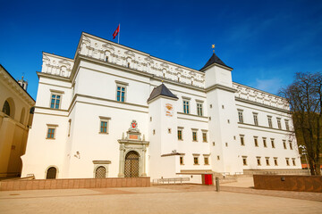 Fototapeta na wymiar Royal Palace of The Grand Dukes of Lithuania