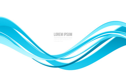 Modern colorful flow poster. Wave Liquid shape color paint. Moving simple lines. Art design for your design project.
