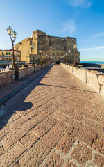 
Naples, Italy - built during the 15th century, and a main landmark in Naples, Castel dell'Ovo (Egg...