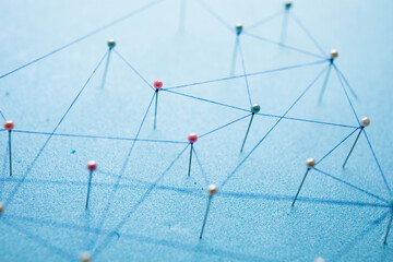 Global communications. Various connections pins.