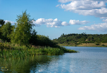 Fototapeta na wymiar Stubbegård sø 
