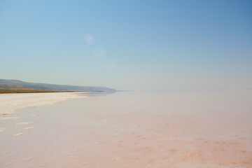 Lake Salt is the second largest lake in Turkey