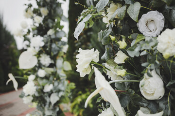Floral wedding decoration