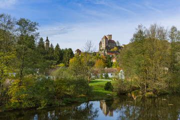 Fototapeta na wymiar Castle Hardegg in Austria
