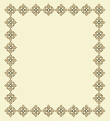 decorative flower frame