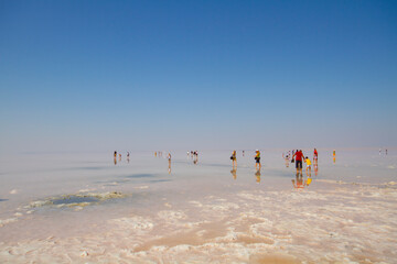 Lake Salt is the second largest lake in Turkey
