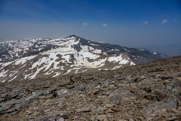 Peak Veleta from the Mulhacen