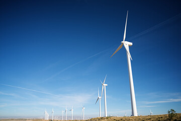 Fototapeta premium Alternative wind energy concept