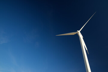 Sustainable wind energy concept view