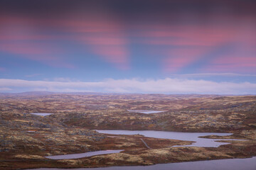 Sunrise in Tundra - 396275286