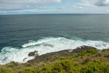 The breathtaking view of the Storm Bay on Phillip Island, Victoria, Australia