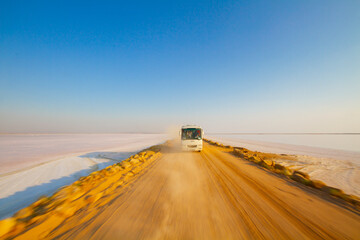 Lake Salt is the second largest lake in Turkey