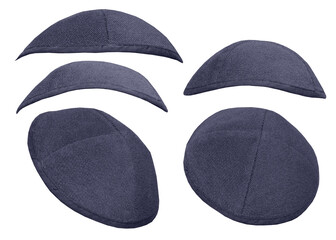 kippa is a small hat worn by Jewish blue kipa for kid