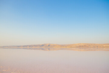 Lake Salt is the second largest lake in Turkey