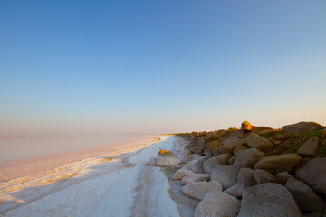Lake Salt is the second largest lake in Turkey