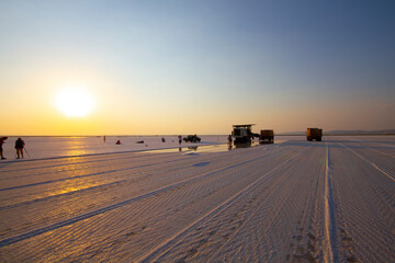 Lake Salt is the second largest lake in Turkey
