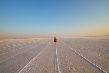 Lake Salt is the second largest lake in Turkey