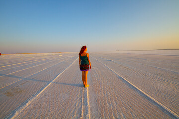 Lake Salt is the second largest lake in Turkey