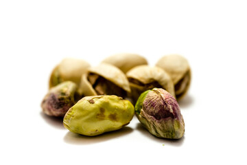 Pistachio isolated on white background